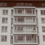 sepia photograph of contemporary new housing, China Basin